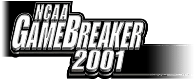 NCAA GameBreaker 2001 logo for Playstation